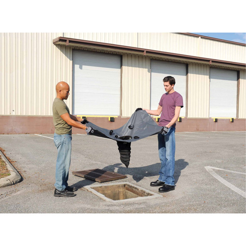 Ultra-Drain Guard&reg; Catch Basin Insert, Heavy Metals/Oil & Sediment, 48" L x 36" W Quali-T-Solutions