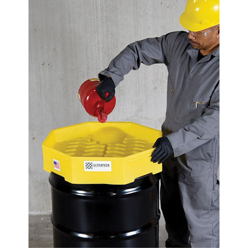Bung Access Ultra-Drum Funnel&reg; with Spout Quali-T-Solutions