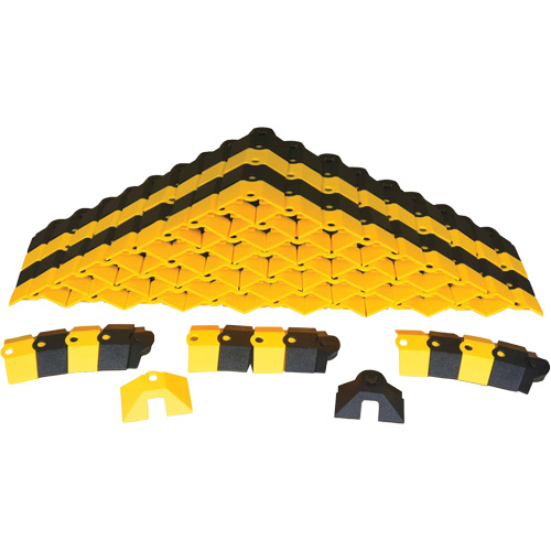 24-Foot Bulk Box Ultra-Sidewinder Cable Protection System&reg;, 288" x 9.8" x 1.4", 2000 lbs. (1 tons) Quali-T-Solutions