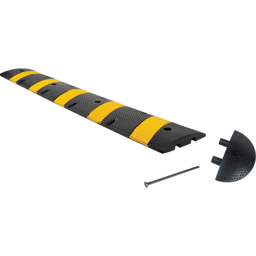Ensemble de bosse de d&eacute;c&eacute;l&eacute;ration, Caoutchouc, 6' lo x 11" la x 2" h Quali-T-Solutions
