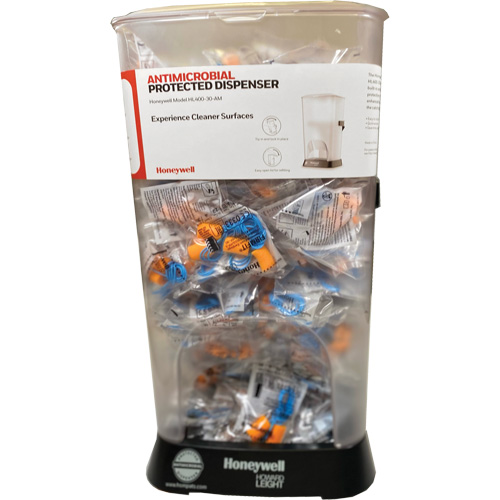 HL400 AM Corded Earplug Dispenser with FF-30 Earplugs Canister Quali-T-Solutions