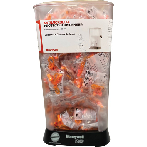 HL400 AM Corded Earplug Dispenser with TFP-30 Earplugs Canister Quali-T-Solutions