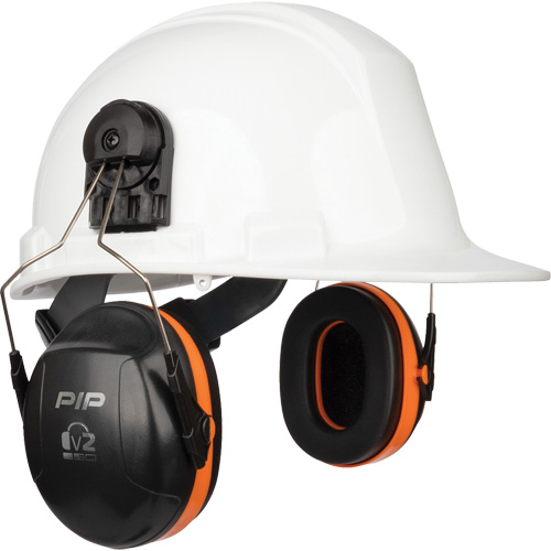 Dynamic V2 Passive Ear Muffs, Cap Mount, 24 NRR dB Quali-T-Solutions