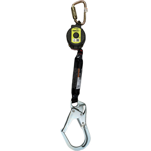 Limiteur de chute personnel TurboLite+ Miller, 6', Sangles, Stationnaire Quali-T-Solutions