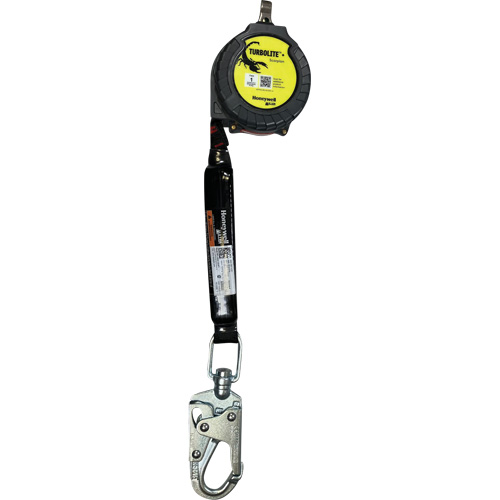 Limiteur de chute personnel Scorpion TurboLite+ Miller, 9', Sangles, Pivotant Quali-T-Solutions