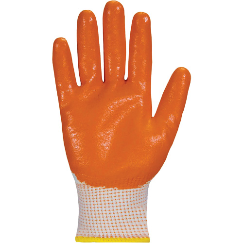 Gants Dexterity, 6/T-petit, R&ecirc;vetement Mousse de nitrile, Calibre 15, Enveloppe en Coton Quali-T-Solutions