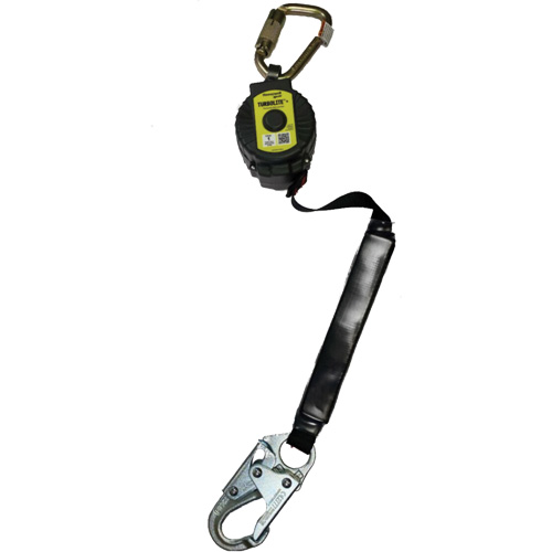 Limiteur de chute personnel Scorpion TurboLite+ Miller, 9', Sangles, Stationnaire Quali-T-Solutions