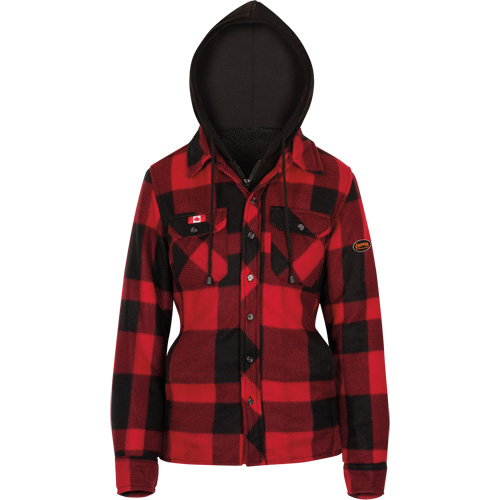 415RBW Chemise &agrave; capuche matelass&eacute;e, Femmes, T-petit, Multicolore Quali-T-Solutions