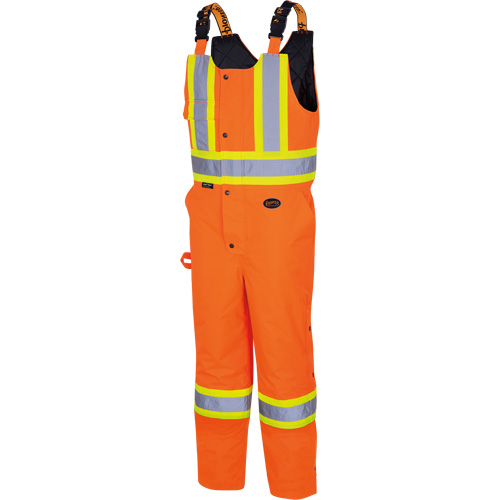 5040 Waterpoof Quilted Safety Overalls, Polyester, Small, High Visibility Orange Quali-T-Solutions