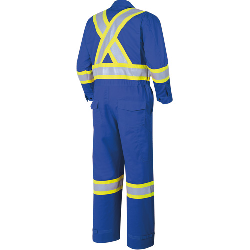 7704T FR-Tech&reg; Arc-Rated Coverall, Size 40 (Tall), Royal Blue, 10 cal/cm² Quali-T-Solutions