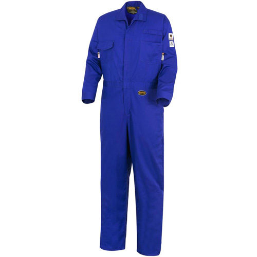 7779T FR-Tech&reg; 88/12 Arc Rated Flame Resistant Coveralls, Size 40 (Tall), Royal Blue, 10 cal/cm² Quali-T-Solutions