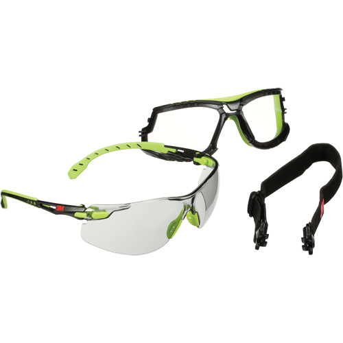 Solus 1000 Series Safety Glasses, Grey Lens, Anti-Fog/Anti-Scratch, ANSI Z87+/Meets/Exceeds CSA Z94.3 Quali-T-Solutions