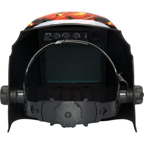 Casque de soudeur autonoircissant Leadhead, 3,8" lo x 3,4" la Champ de vision, Teinte 9 - 13 Quali-T-Solutions