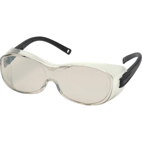 Lunettes de s&eacute;curit&eacute; OTS, Lentille Miroir int&eacute;rieur/ext&eacute;rieur, ANSI Z87+/R&eacute;pond ou surpasse la norme CSA Z94.3 Quali-T-Solutions