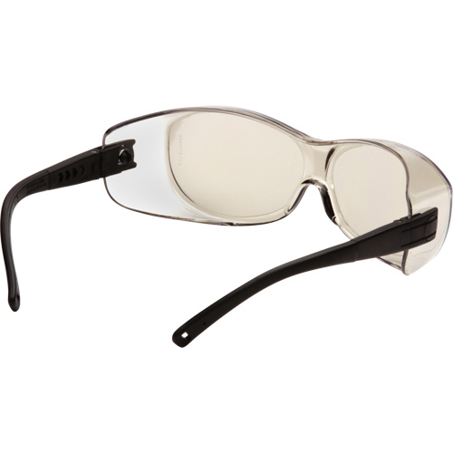 Lunettes de s&eacute;curit&eacute; OTS, Lentille Miroir int&eacute;rieur/ext&eacute;rieur, ANSI Z87+/R&eacute;pond ou surpasse la norme CSA Z94.3 Quali-T-Solutions