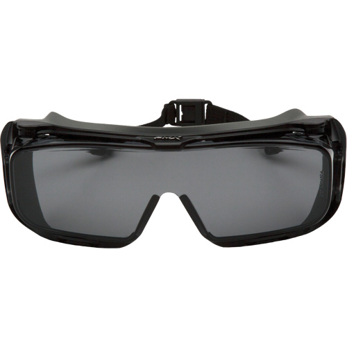 Lunettes de s&eacute;curit&eacute; Cappture, Lentille Gris, Antibu&eacute;e, ANSI Z87+/R&eacute;pond ou surpasse la norme CSA Z94.3 Quali-T-Solutions