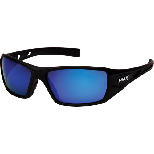Lunettes de s&eacute;curit&eacute; Velar, Lentille Miroir bleu, ANSI Z87+/R&eacute;pond ou surpasse la norme CSA Z94.3 Quali-T-Solutions