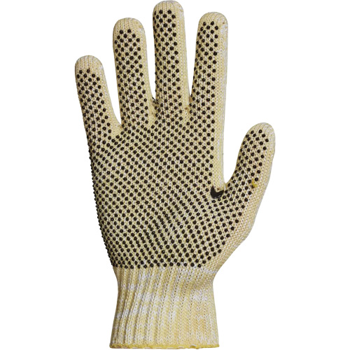 Gants r&eacute;sistants &agrave; la coupe Contender SPGRK2D, Taille Petit, Calibre 7, Rev&ecirc;tement PVC, Enveloppe en Kevlar/Fil technique, ASTM ANSI niveau A6 Quali-T-Solutions
