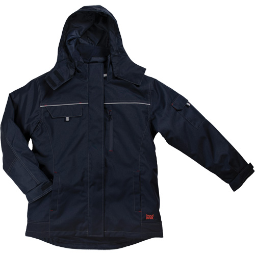 Parka 3-en-1 en oxford imperm&eacute;able, Femmes, Moyen, Bleu marin Quali-T-Solutions