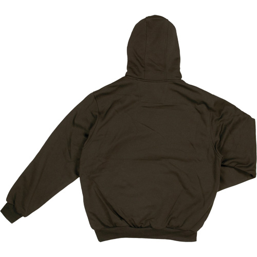 Chandail &agrave; capuche en molleton r&eacute;sistant &agrave; l'eau, Hommes, Petit, Noir Quali-T-Solutions