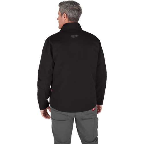 Manteau chauffante M12 ToughShell (manteau seulement), Hommes, Grand, Noir Quali-T-Solutions