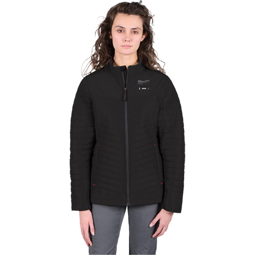 M12 Heated Axis Jacket with Battery, Women's, Large, Black Quali-T-Solutions