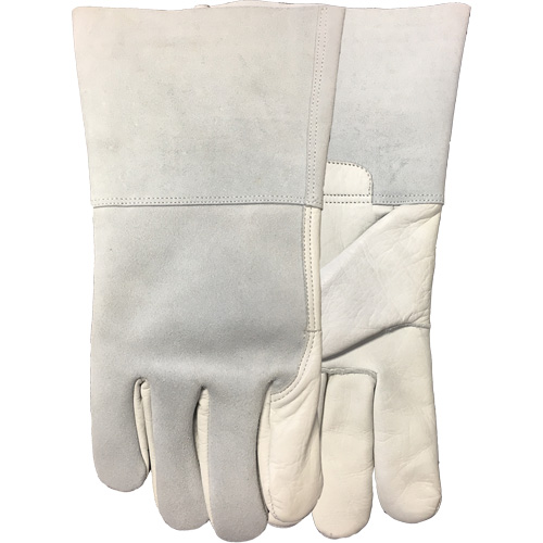 2757E Fabulous Fabricator Fitter's Gloves, Small, Grain Cowhide Palm, Cotton Fleece Inner Lining Quali-T-Solutions