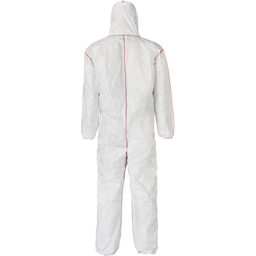Combinaisons SFR avec cagoule, Moyen, Blanc, Tyvek 400 Quali-T-Solutions