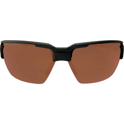 Lunettes de s&eacute;curit&eacute; Pumori, Lentille Cuivre, Anti-&eacute;gratignures/Polaris&eacute;, ANSI Z87+/MCEPS GL-PD 10-12/R&eacute;pond ou surpasse la norme CSA Z94.3 Quali-T-Solutions