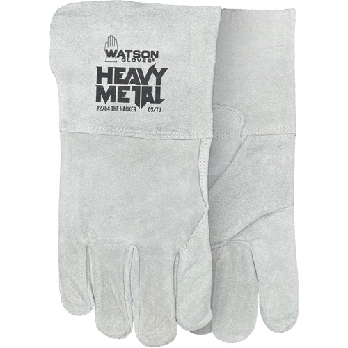 The Hacker Welding Gloves, Split Cowhide, Size One Size Quali-T-Solutions