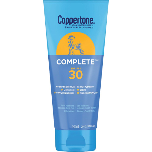 Protection solaire compl&egrave;te Coppertone, FPS 30, Lotion Quali-T-Solutions