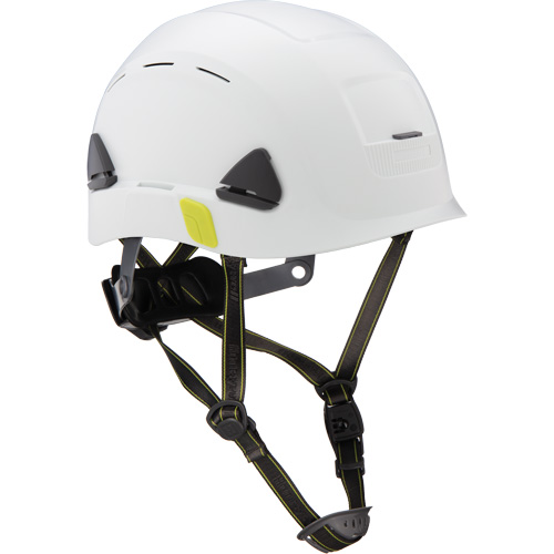 Fibre Metal Climbing Style Safety Helmet, Meets CSA Type 2, Ratchet Suspension, Vented Quali-T-Solutions