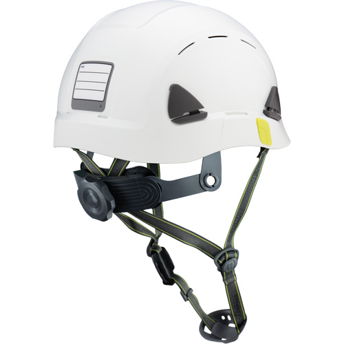 Fibre Metal Climbing Style Safety Helmet, Meets CSA Type 2, Ratchet Suspension, Vented Quali-T-Solutions