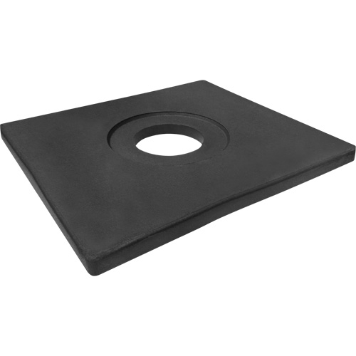 Base en caoutchouc pour poteau d&eacute;lin&eacute;ateur, 10 lb Quali-T-Solutions
