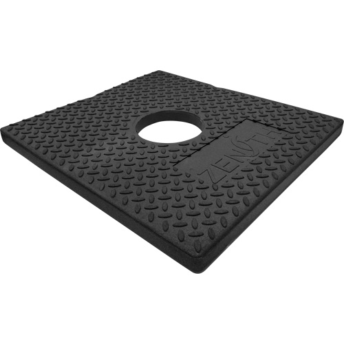 Base en caoutchouc pour poteau d&eacute;lin&eacute;ateur, 10 lb Quali-T-Solutions