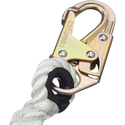 LAN-1222-4 5/8" Restraint Rope Lanyard, 1 Legs, 4', CSA Class A Quali-T-Solutions