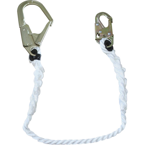 LAN-1242-4 5/8" Restraint Rope Lanyard, 1 Legs, 4', CSA Class A Quali-T-Solutions