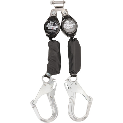 SRL-70602-6LE Cordage de s&eacute;curit&eacute; autor&eacute;tractable avec paquet, 6', Dyneema, Pivotant Quali-T-Solutions