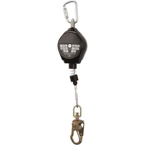 SRL-73302-20LE Self-Retracting Lifeline, 20', Galvanized Steel, Swivel Quali-T-Solutions