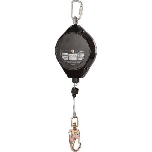 SRL-73302-60LE Self-Retracting Lifeline, 60', Galvanized Steel, Swivel Quali-T-Solutions