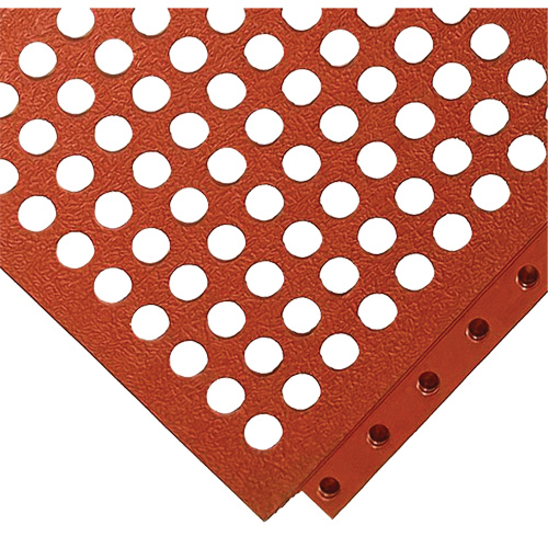 Tuiles ouvertes &agrave; imbrication en caoutchouc pour planchers 24/Seven Locksafe Grade A Quali-T-Solutions