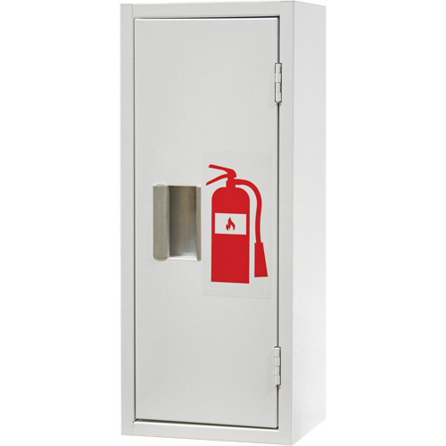 Armoire int&eacute;rieur pour extincteur, 10" la x 24" h x 7" p Quali-T-Solutions