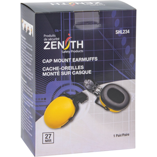 Passive Ear Muffs, Cap Mount, 27 NRR dB Quali-T-Solutions