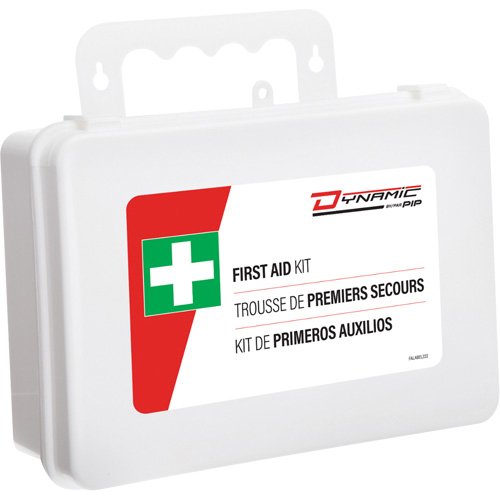 Trousse de premiers soins Dynamic, R&eacute;pond ou surpasse la norme CSA Z1220-24 type 2 environnements &agrave; faible risque, Grand (51-100 travailleurs) Quali-T-Solutions
