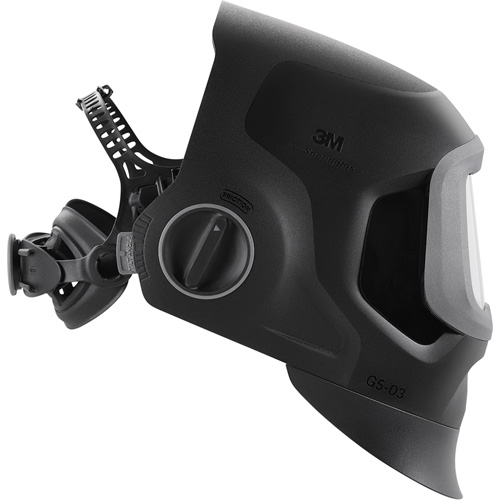Masque de soudage noir &agrave; devant fixe Speedglas G5-03 Pro, 2,8" lo x 4,3" la Champ de vision, Teinte 2,5/5/8-13, Noir Quali-T-Solutions
