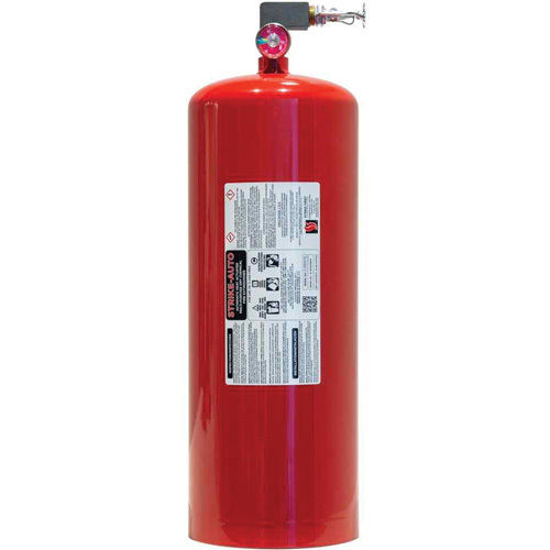 Extincteur automatique polyvalent actionn&eacute; par la chaleur avec support vertical, ABC, Capacit&eacute; 75,7 L Quali-T-Solutions