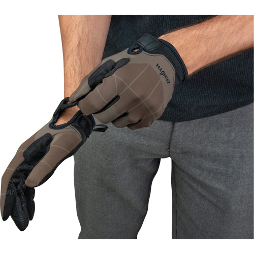 Gants utilitaires flexibles, Paume Synth&eacute;tique, Taille Moyen Quali-T-Solutions