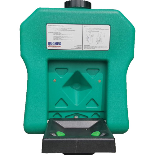 Portable Self-Contained Eyewash Station, Gravity-Fed, 16 gal. Capacity, Meets ANSI Z358.1 Quali-T-Solutions