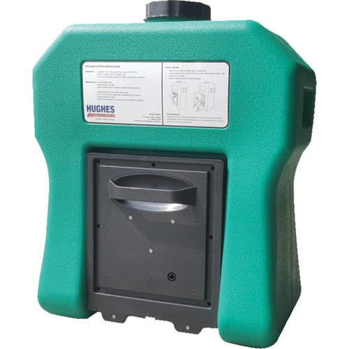 Portable Self-Contained Eyewash Station, Gravity-Fed, 16 gal. Capacity, Meets ANSI Z358.1 Quali-T-Solutions