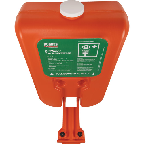 Poste de douche oculaire portable autonome, Aliment&eacute; par gravit&eacute;, Capacit&eacute; 10 gal., Conformit&eacute; ANSI Z358.1 Quali-T-Solutions